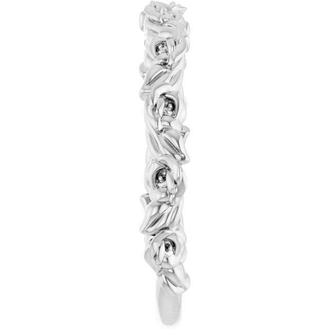 14K Gold Rose Ring