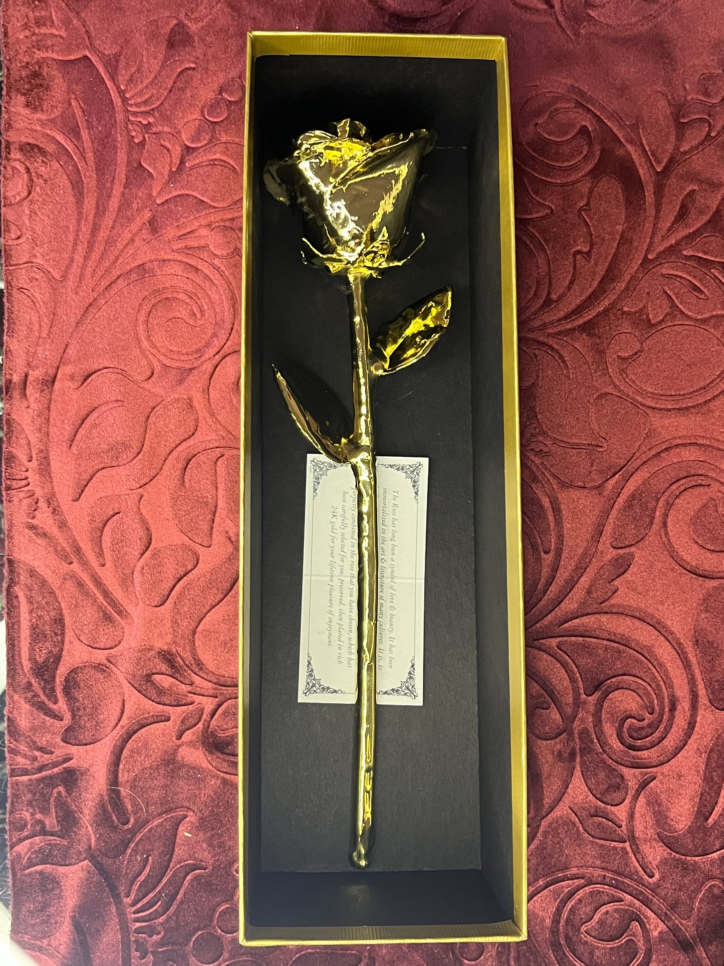 24K Golden Rose