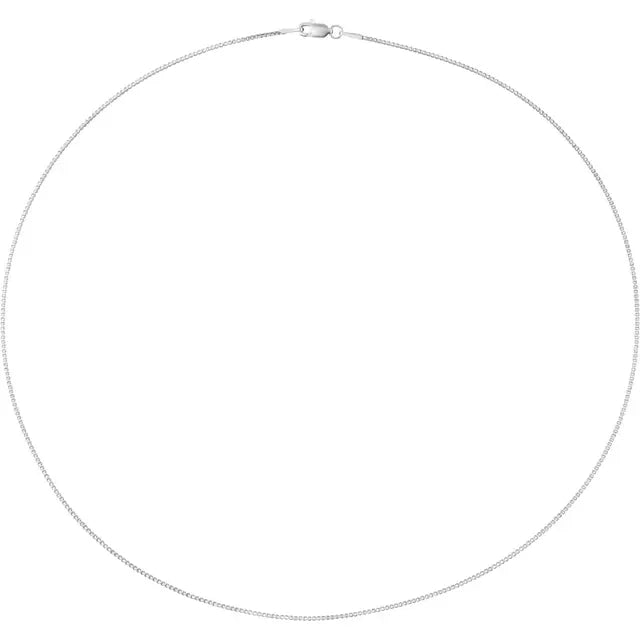 14K Gold 1mm Box Chain