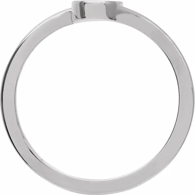 Engravable Gold Oval Signet Ring