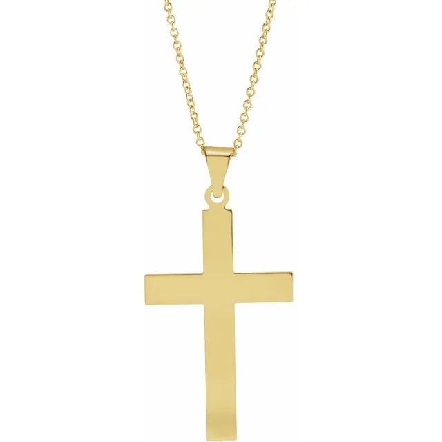 Gold Cross Pendant