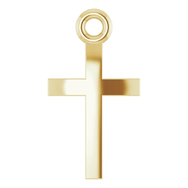 Yellow Gold Cross Pendant