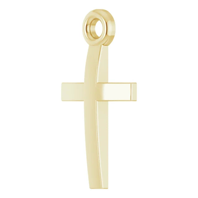 Yellow Gold Cross Pendant