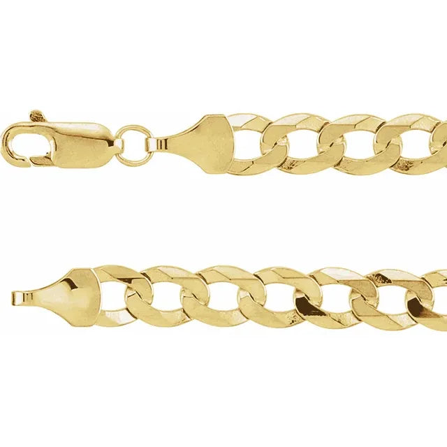 14K Gold 5.8 mm Curb Chain Bracelet